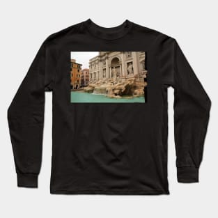 Trevi Fountain Long Sleeve T-Shirt